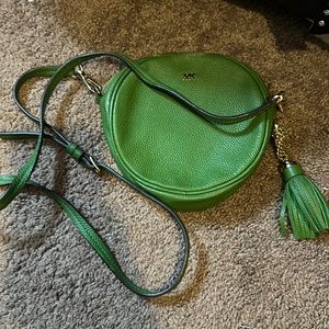 Green Michael Kors crossbody